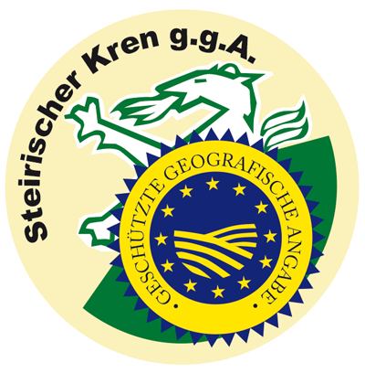 Logo Steirischer KRen g.g.A. geschützte geografische Angabe